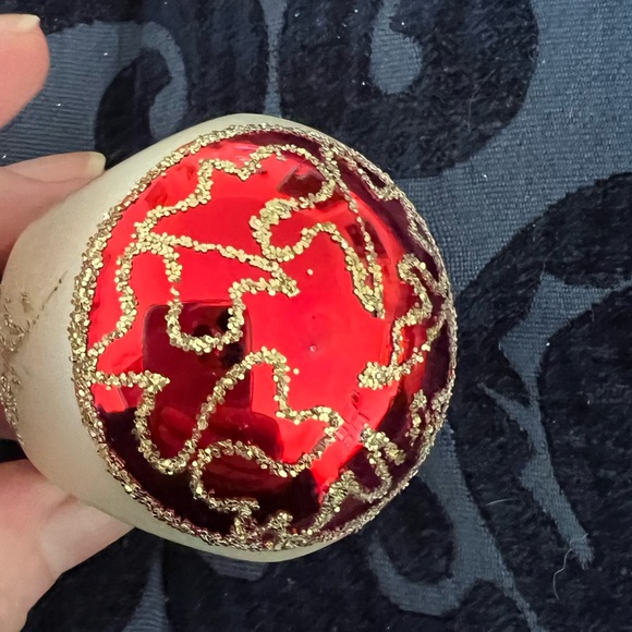 Colorful Vintage Christmas Ornaments Set of 4 - Picture 4 of 12